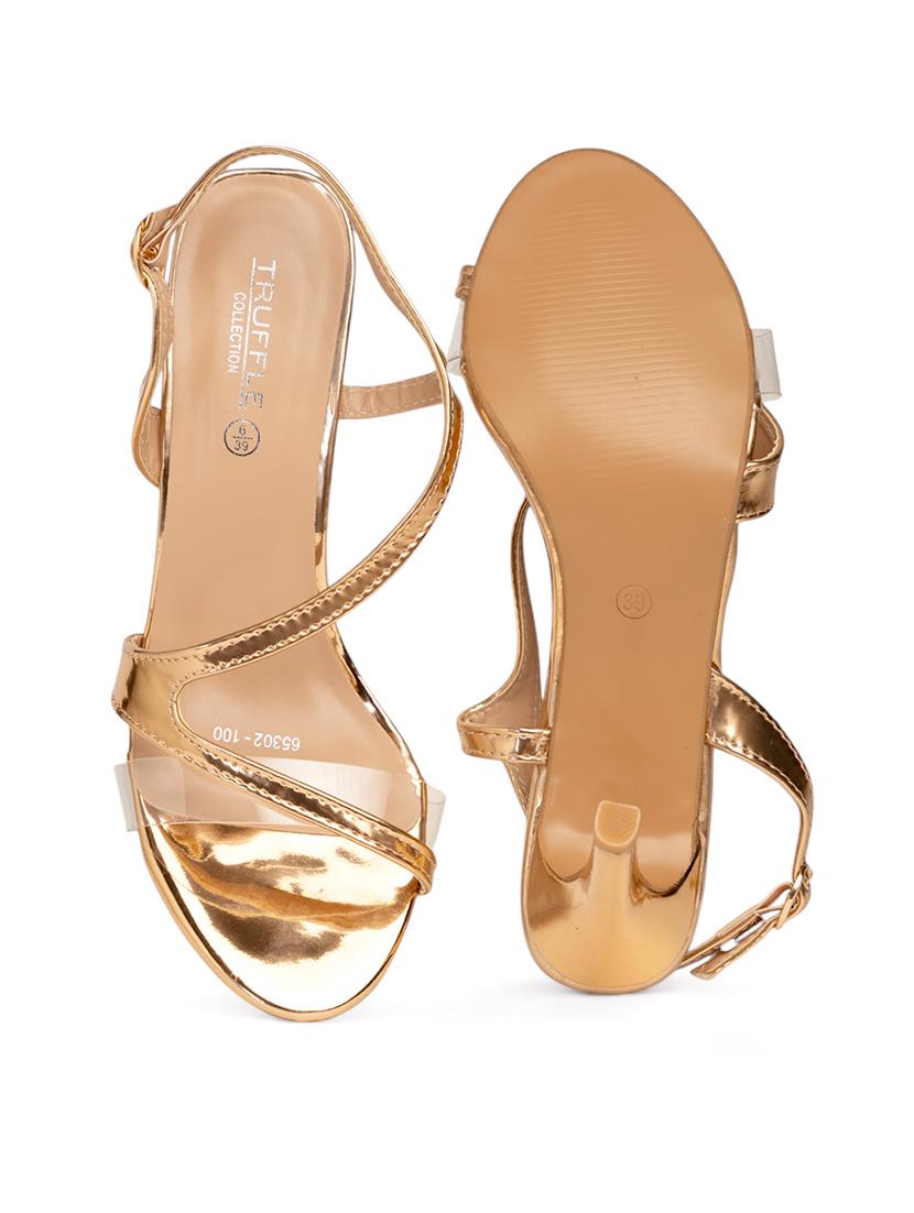 women copper ankle strap sandal - 22017442 - Standard Image - 6