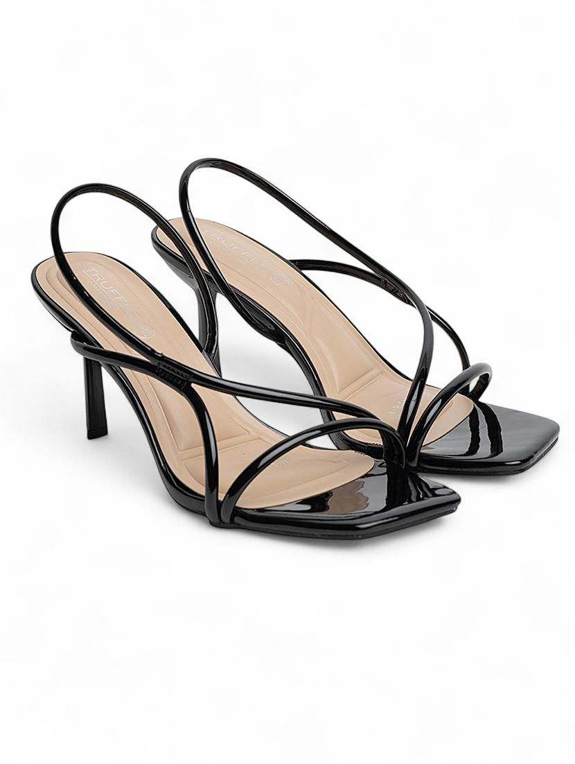 women black slip on sandal - 22017443 -  Standard Image - 1