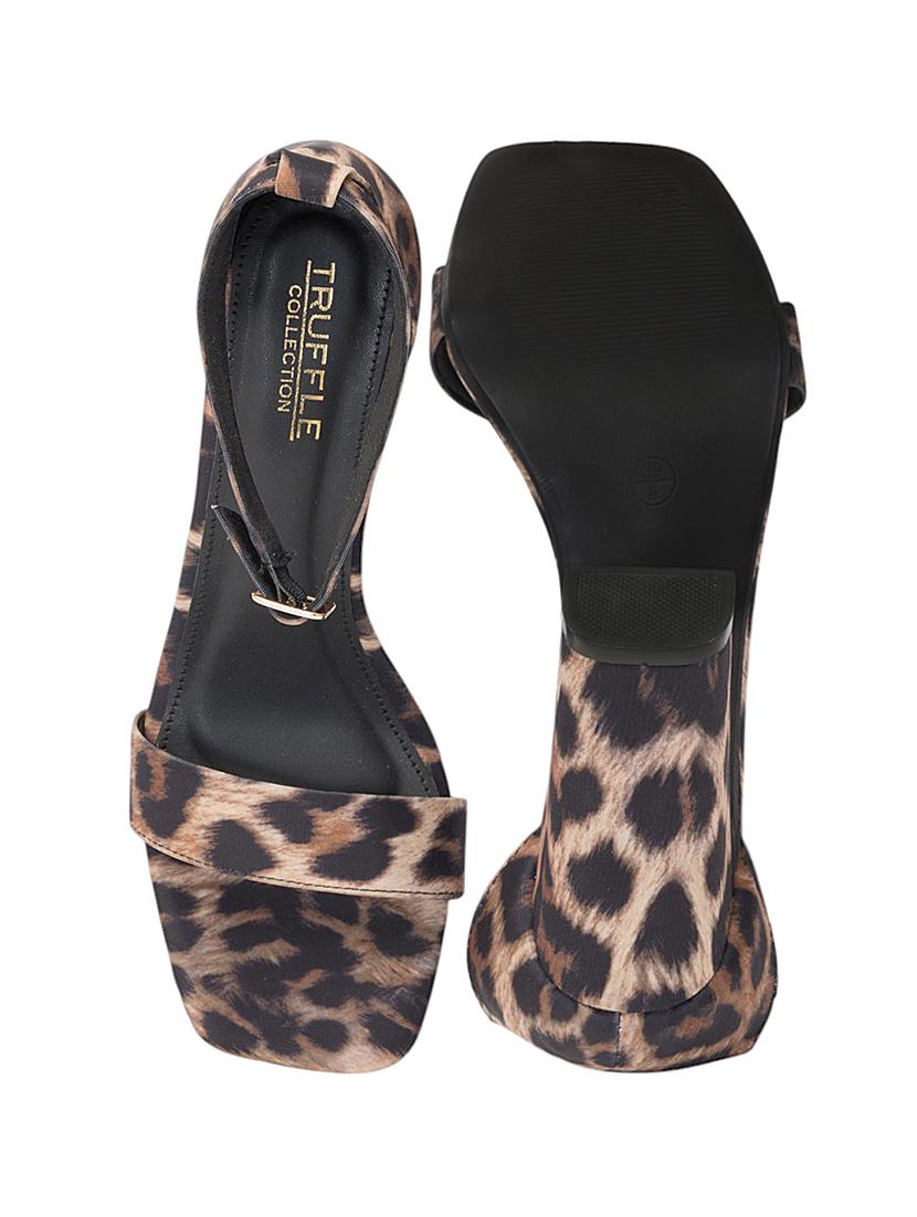 women brown ankle strap sandal - 22017462 - Standard Image - 6