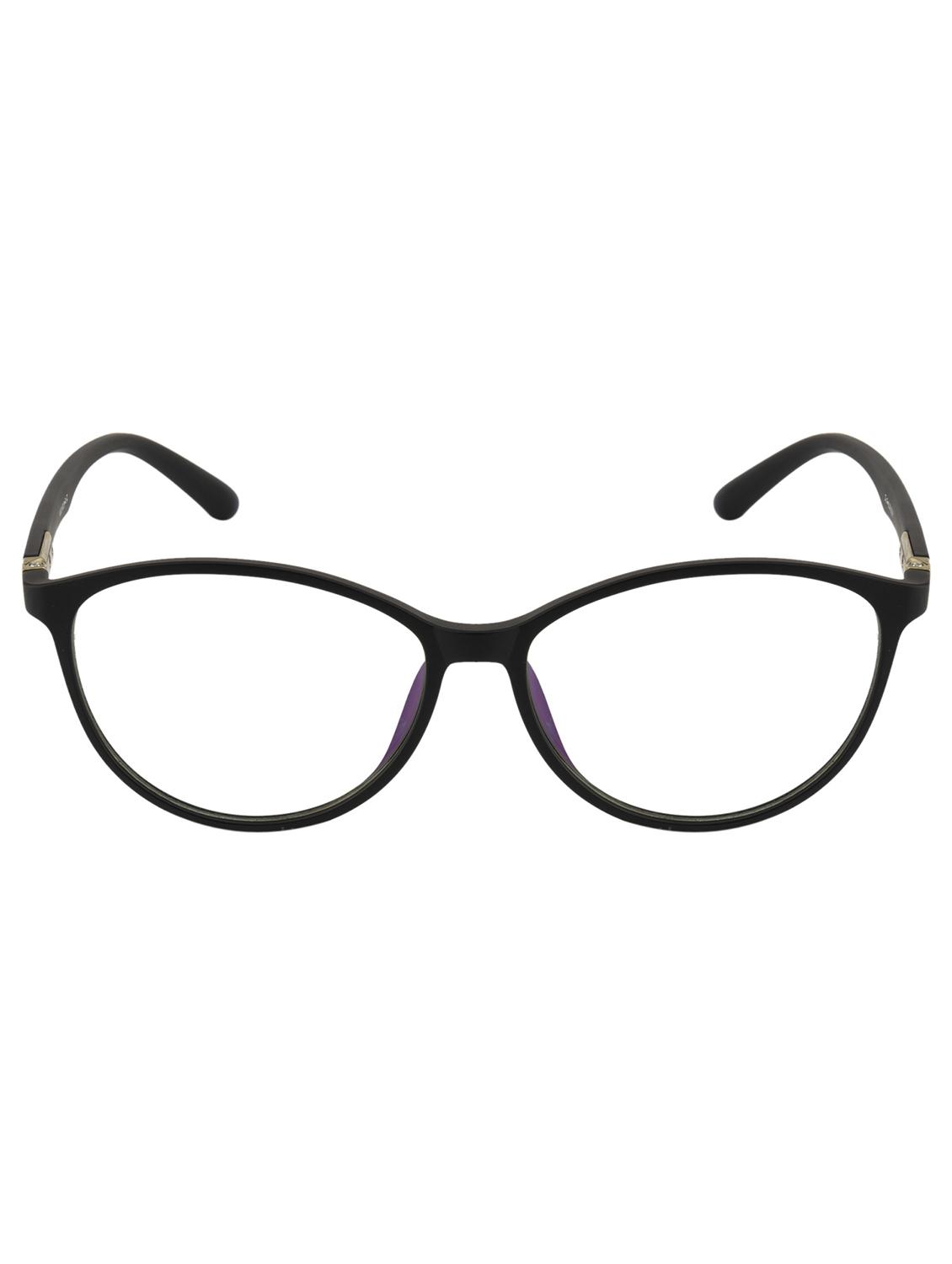 ted smith cat-eye matt black spectacles frame for women - 22017490 - Standard Image - 4