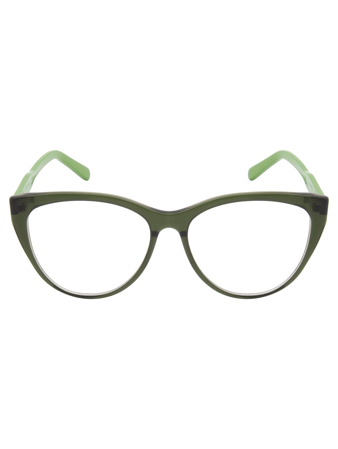 ted smith green cat-eye  premium italian acetate frames for women - 22017491 -  Standard Image - 1
