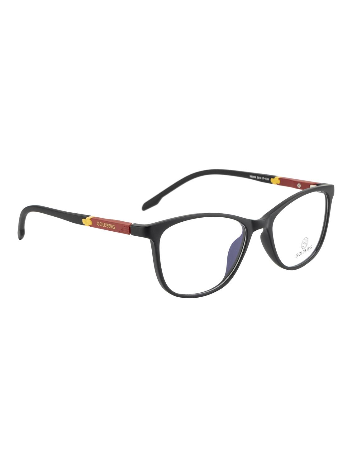 goldberg cat-eye matt black spectacles frame for women - 22017500 - Standard Image - 1