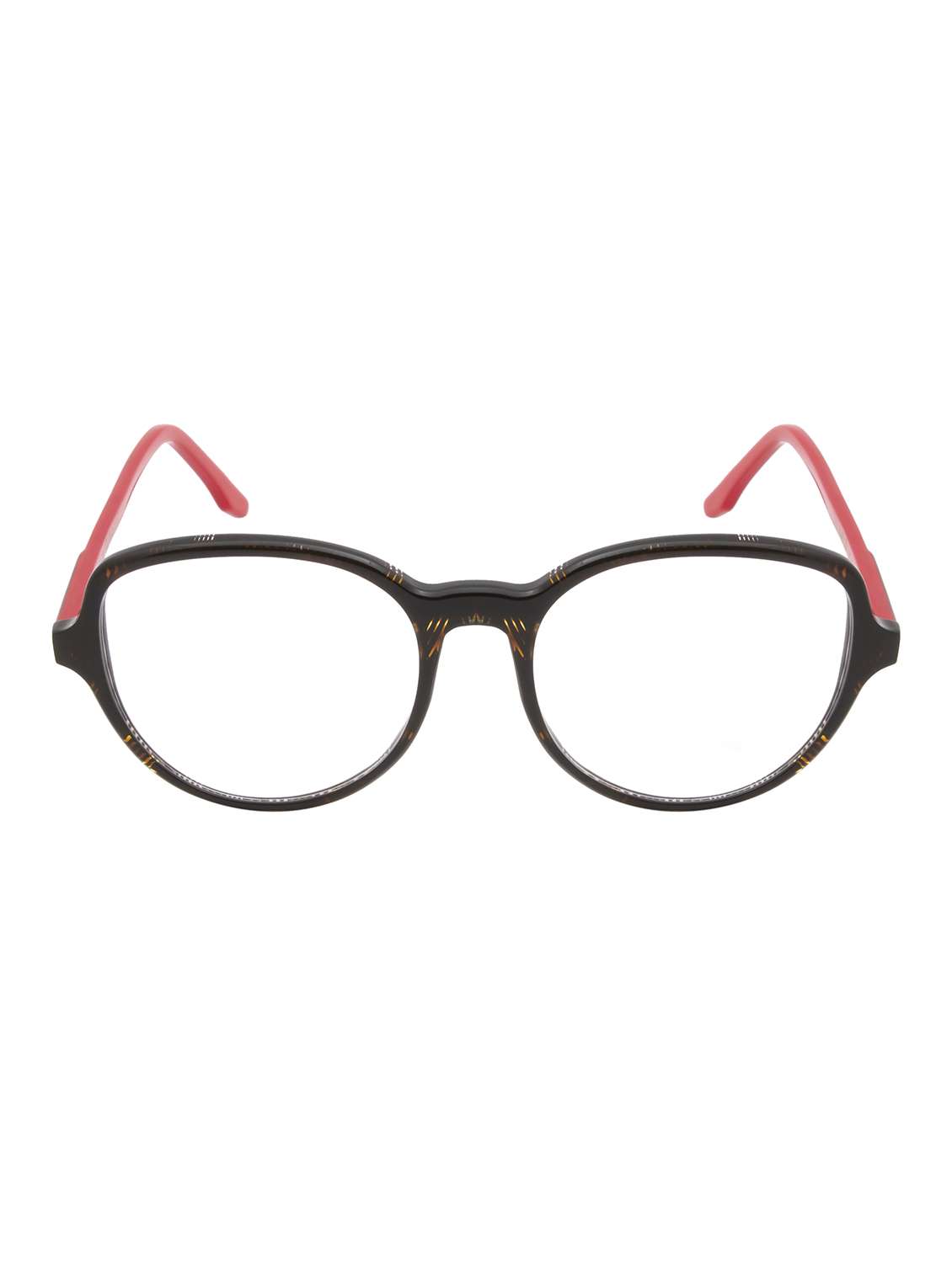 ted smith demi brown round  premium italian acetate frames for women - 22017506 -  Standard Image - 1