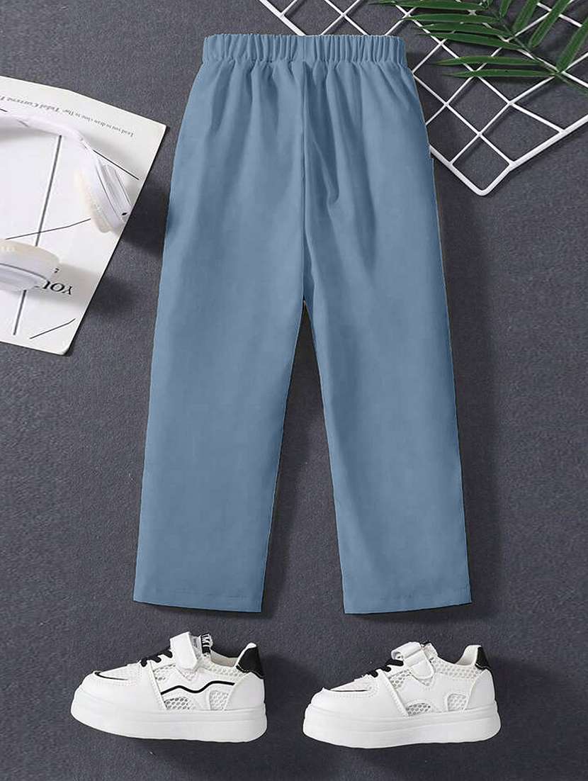 boys printed mid rise track pant - 22017529 -  Standard Image - 1