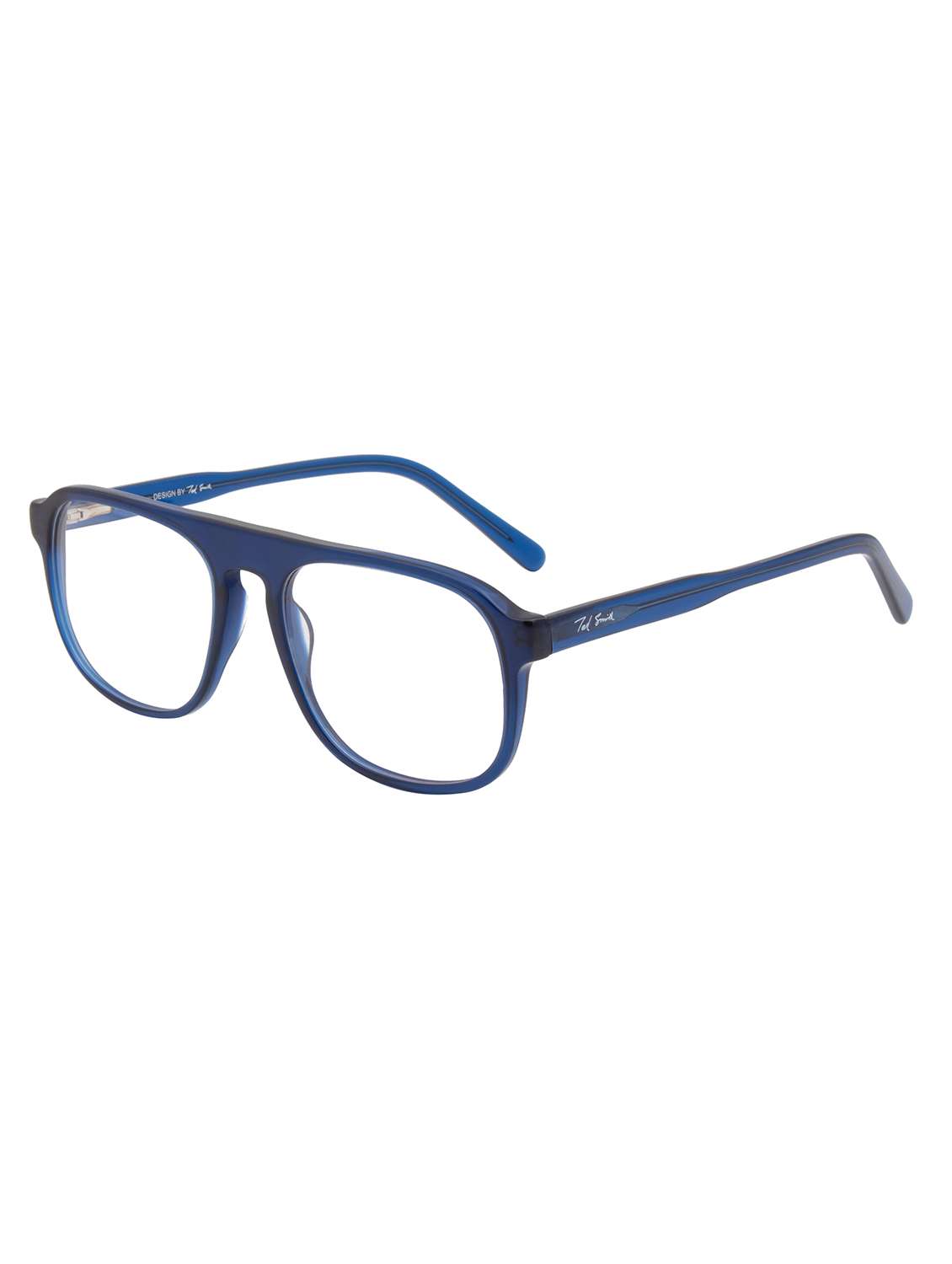 ted smith blue aviator premium italian acetate frames for unisex - 22017675 -  Standard Image - 1