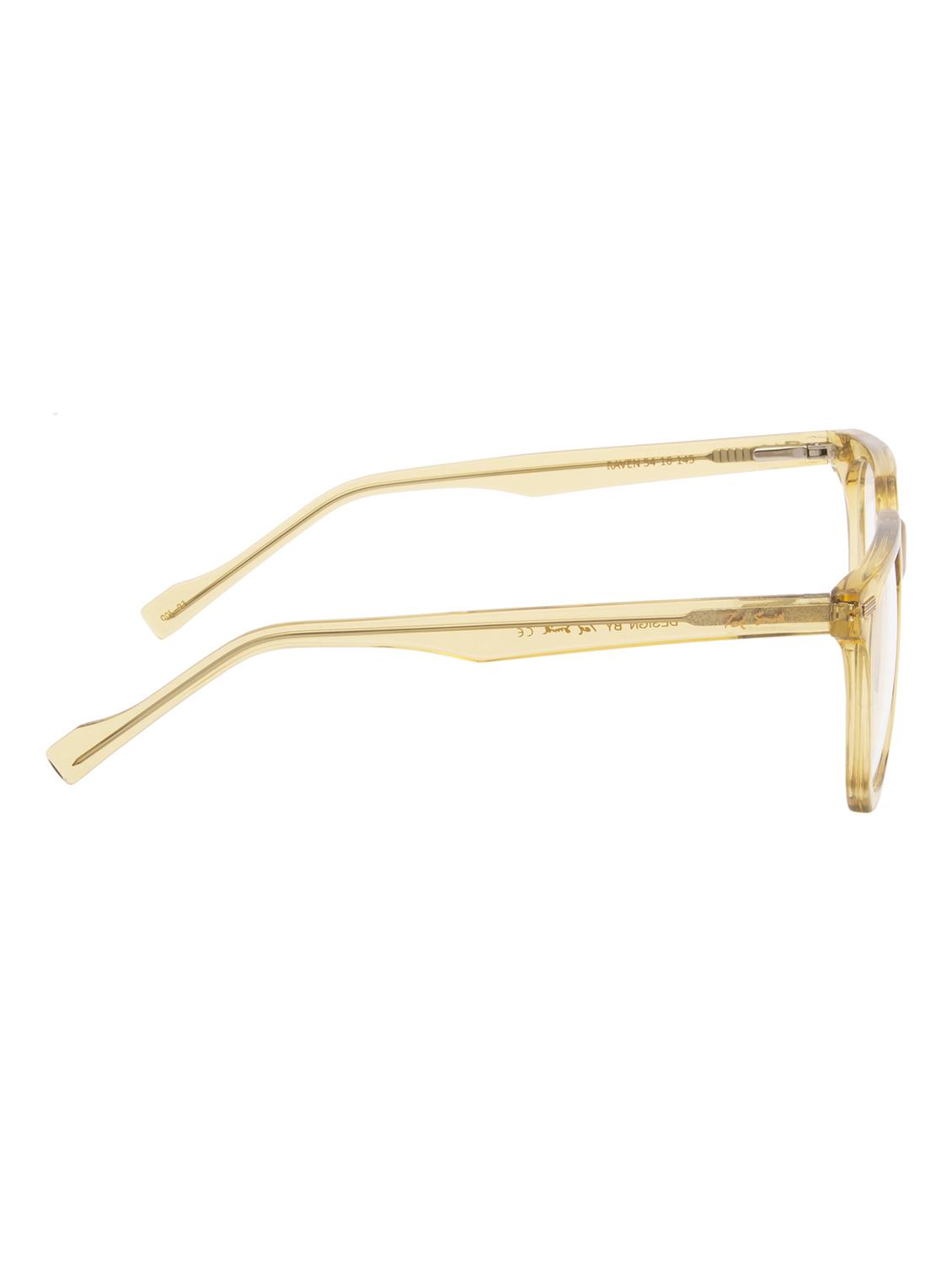 ted smith yellow square premium italian acetate frames for unisex - 22017679 - Standard Image - 4