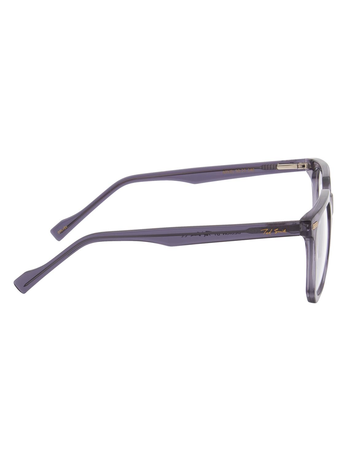 ted smith grey square premium italian acetate frames for unisex - 22017680 - Standard Image - 4