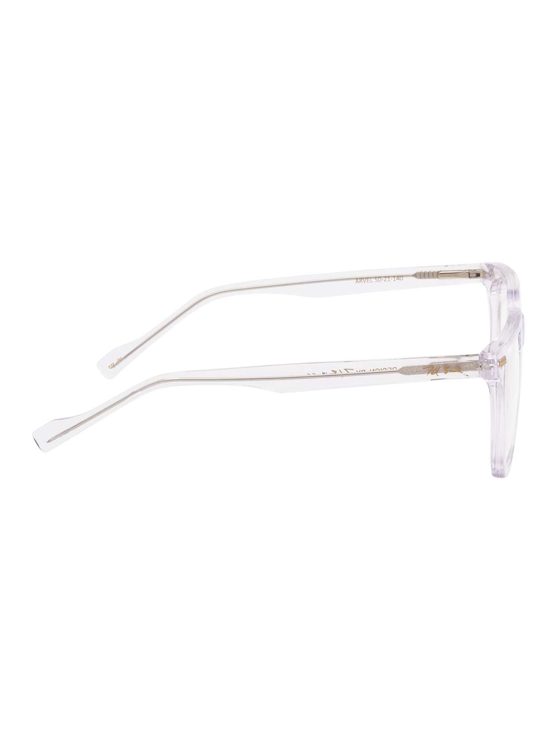 ted smith transparent square premium italian acetate frames for unisex - 22017681 -  Standard Image - 4