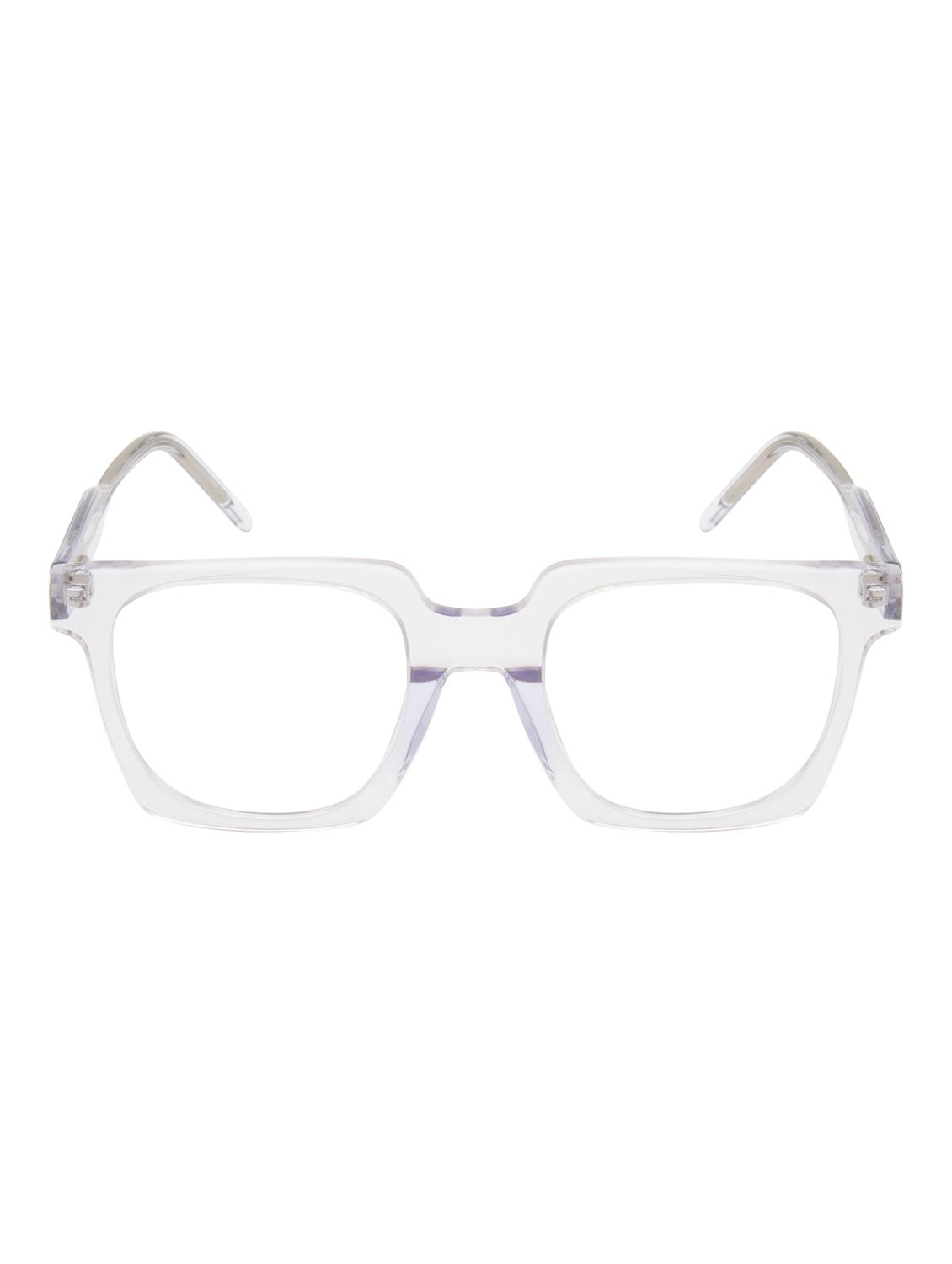 ted smith transparent square premium italian acetate frames for unisex - 22017692 - Standard Image - 1