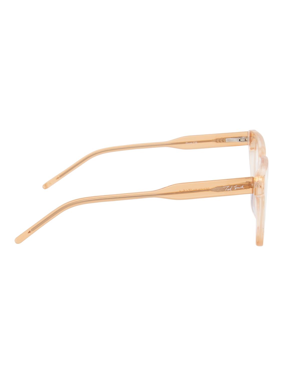 ted smith transparent orange square premium italian acetate frame - 22017693 - Standard Image - 4
