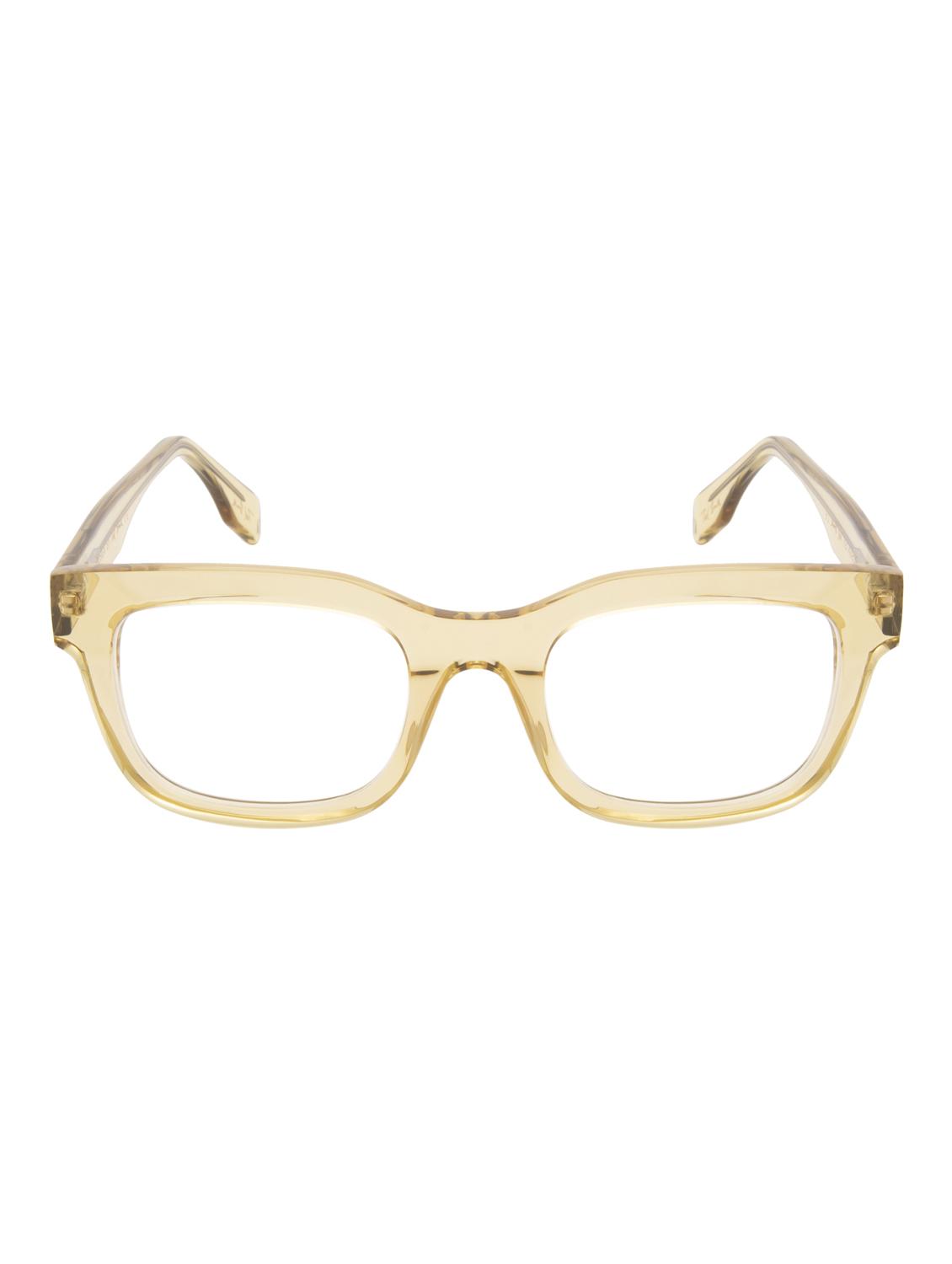ted smith yellow oval premium italian acetate frame - 22017697 - Standard Image - 1