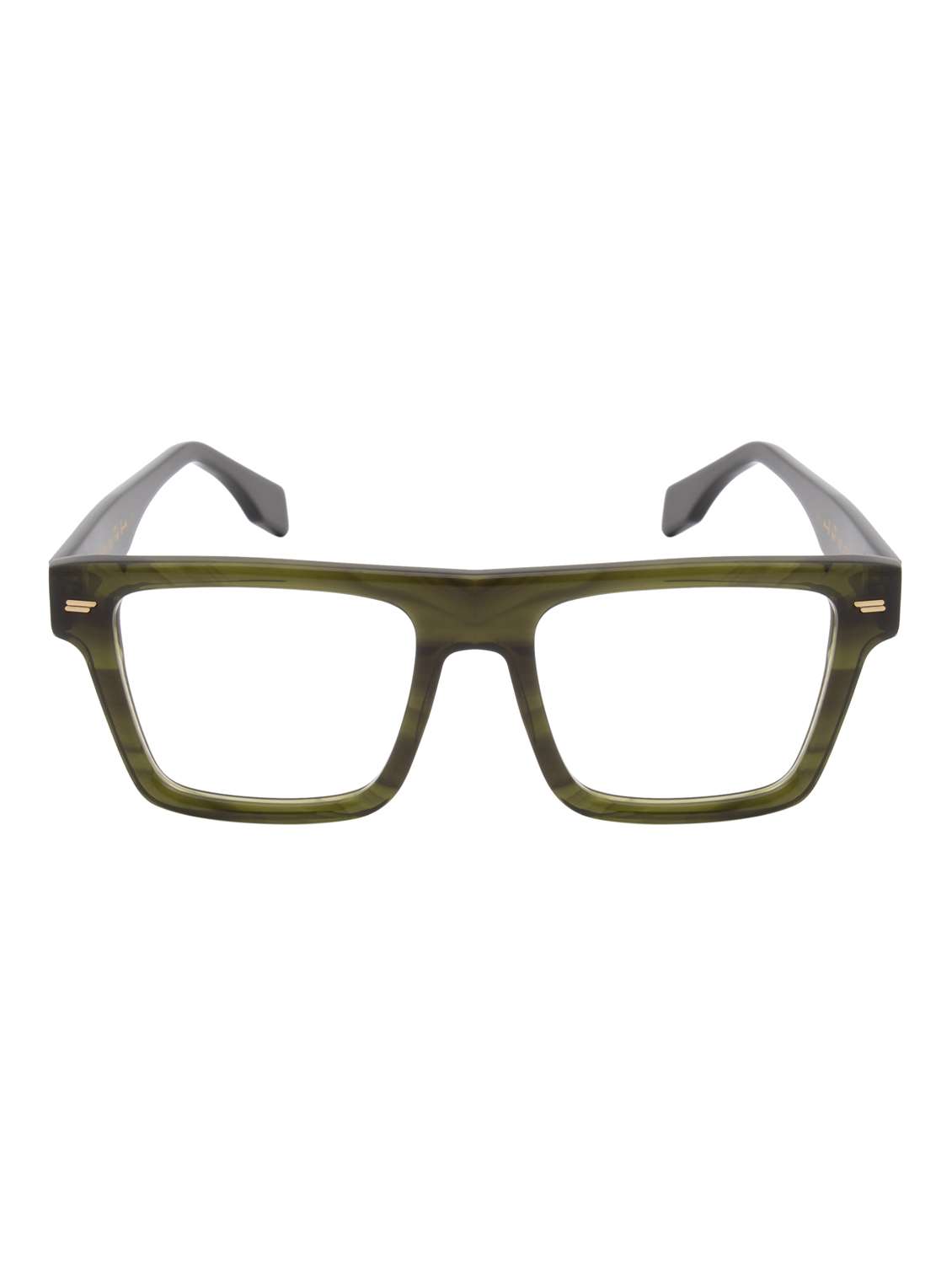 ted smith green square premium italian acetate frame - 22017699 -  Standard Image - 1