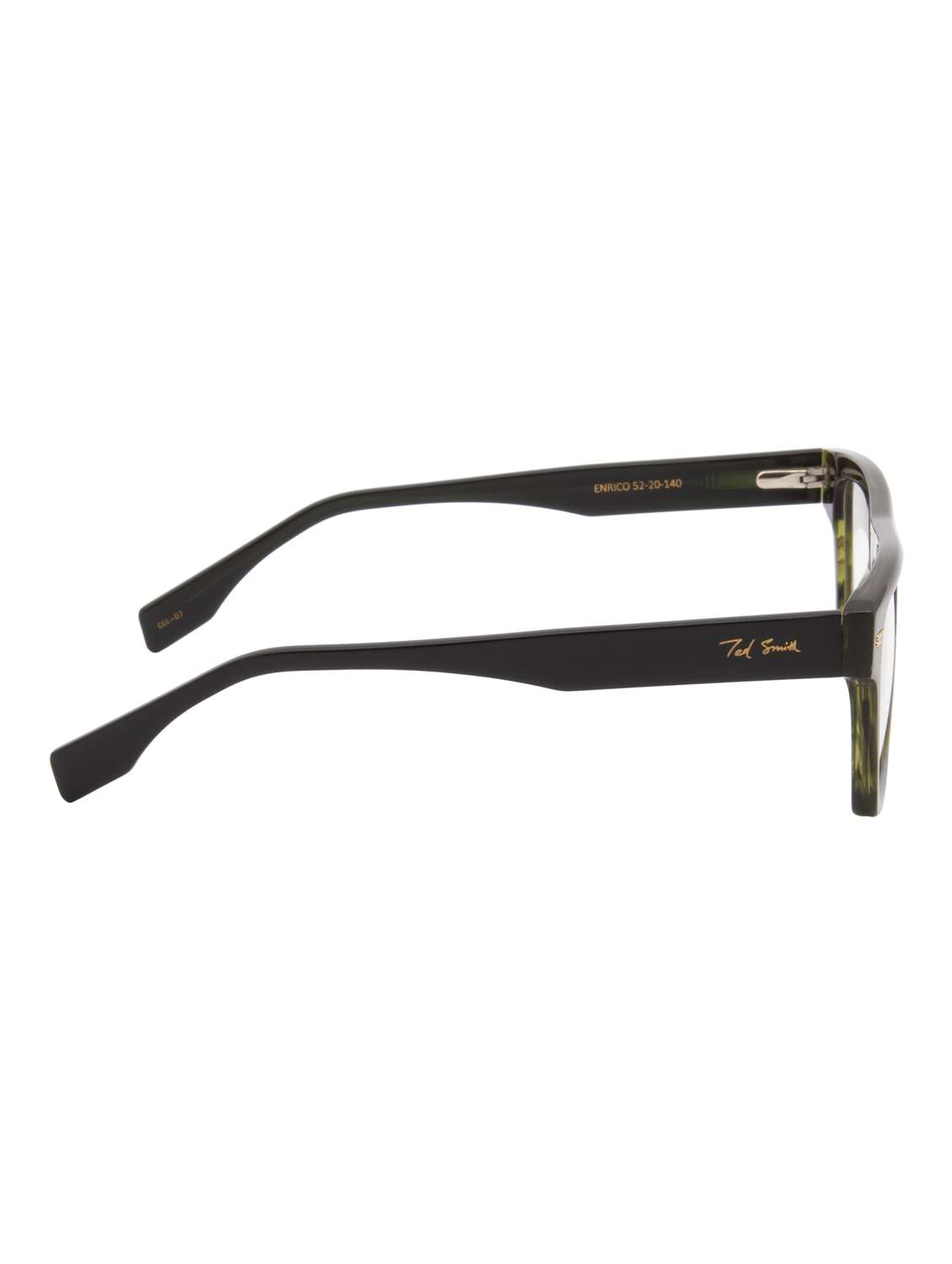 ted smith green square premium italian acetate frame - 22017699 -  Standard Image - 4