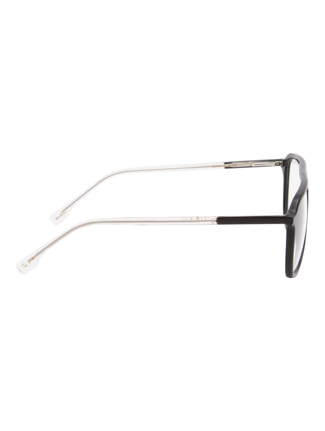 ted smith black aviator premium italian acetate frame - 22017700 -  Standard Image - 4