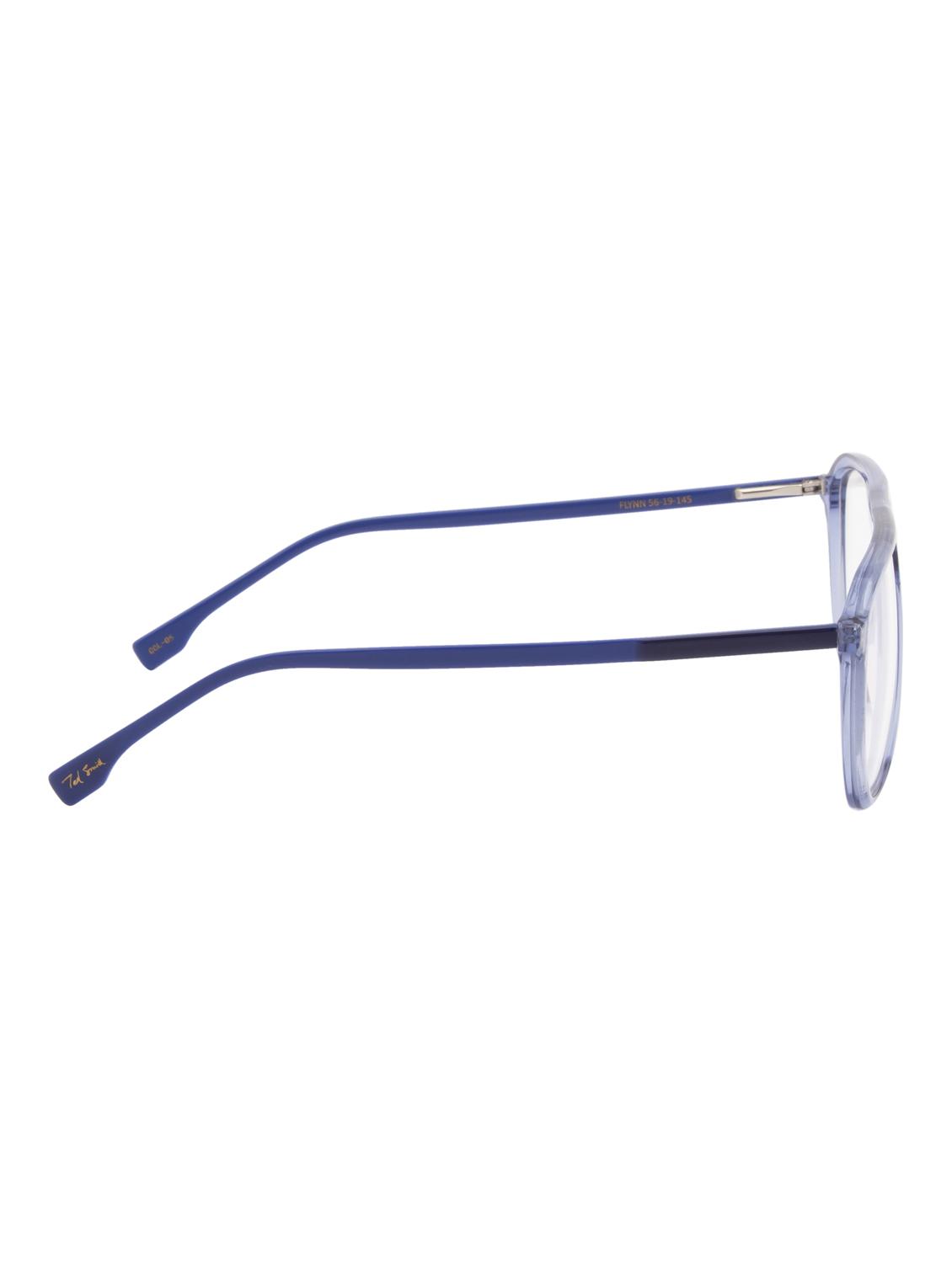 ted smith transparent blue aviator premium italian acetate frame - 22017704 - Standard Image - 4