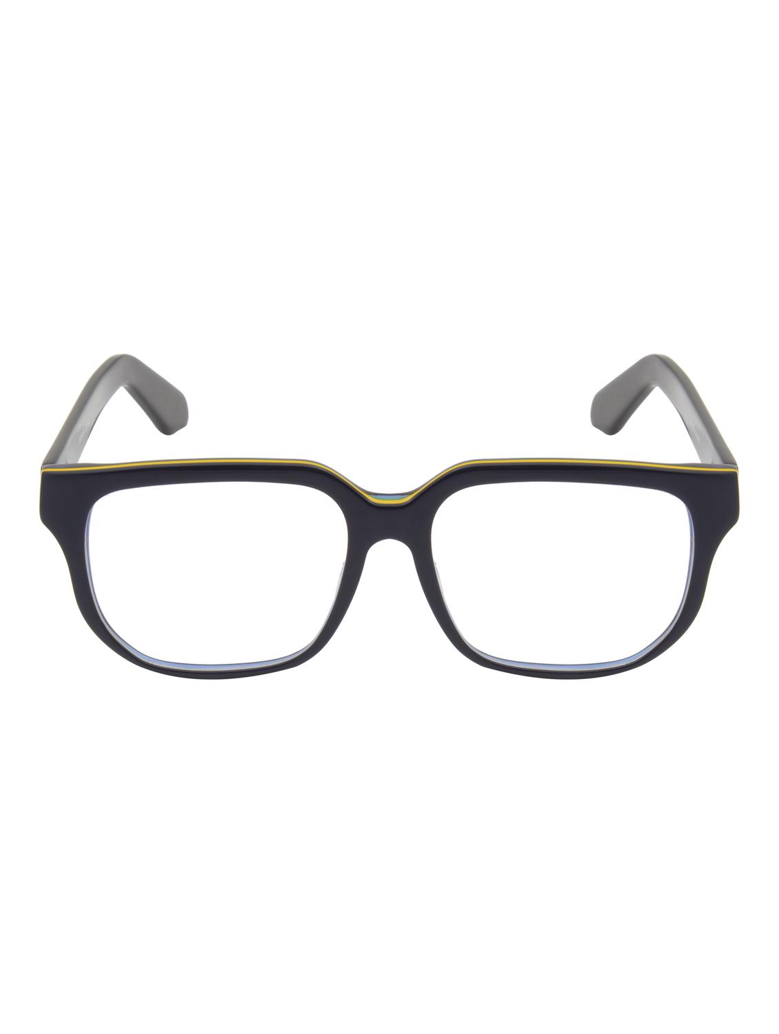 ted smith blue rectangle premium italian acetate frame - 22017706 -  Standard Image - 1