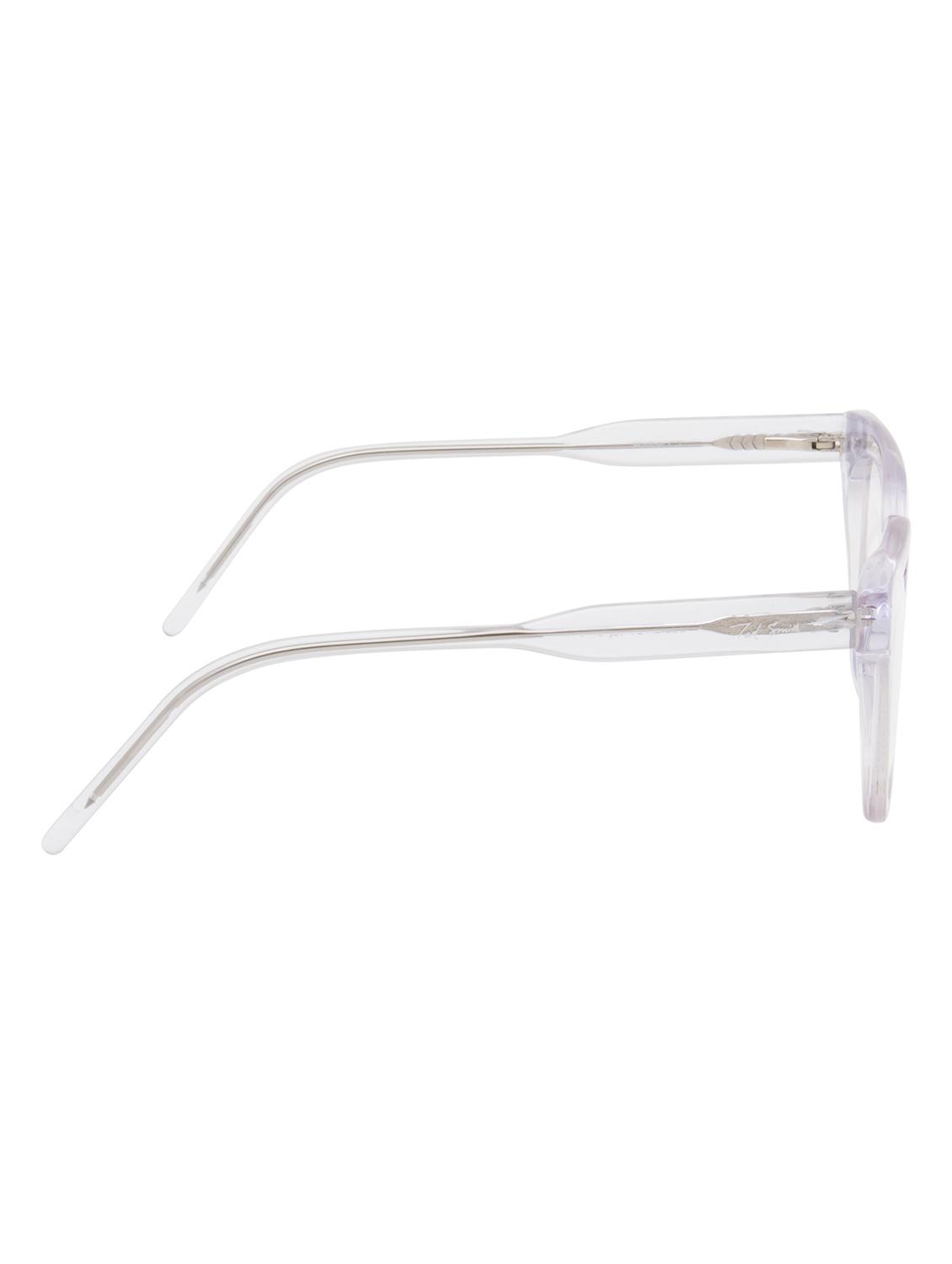 ted smith transparent round premium italian acetate frames for unisex - 22017761 - Standard Image - 4