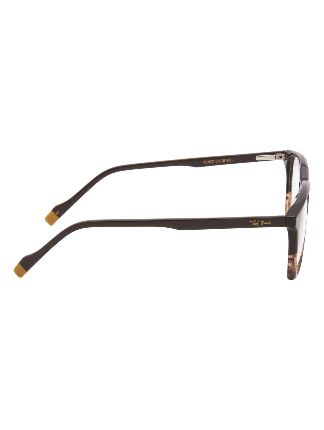 ted smith demi brown square premium italian acetate frames for unisex - 22017764 -  Standard Image - 4