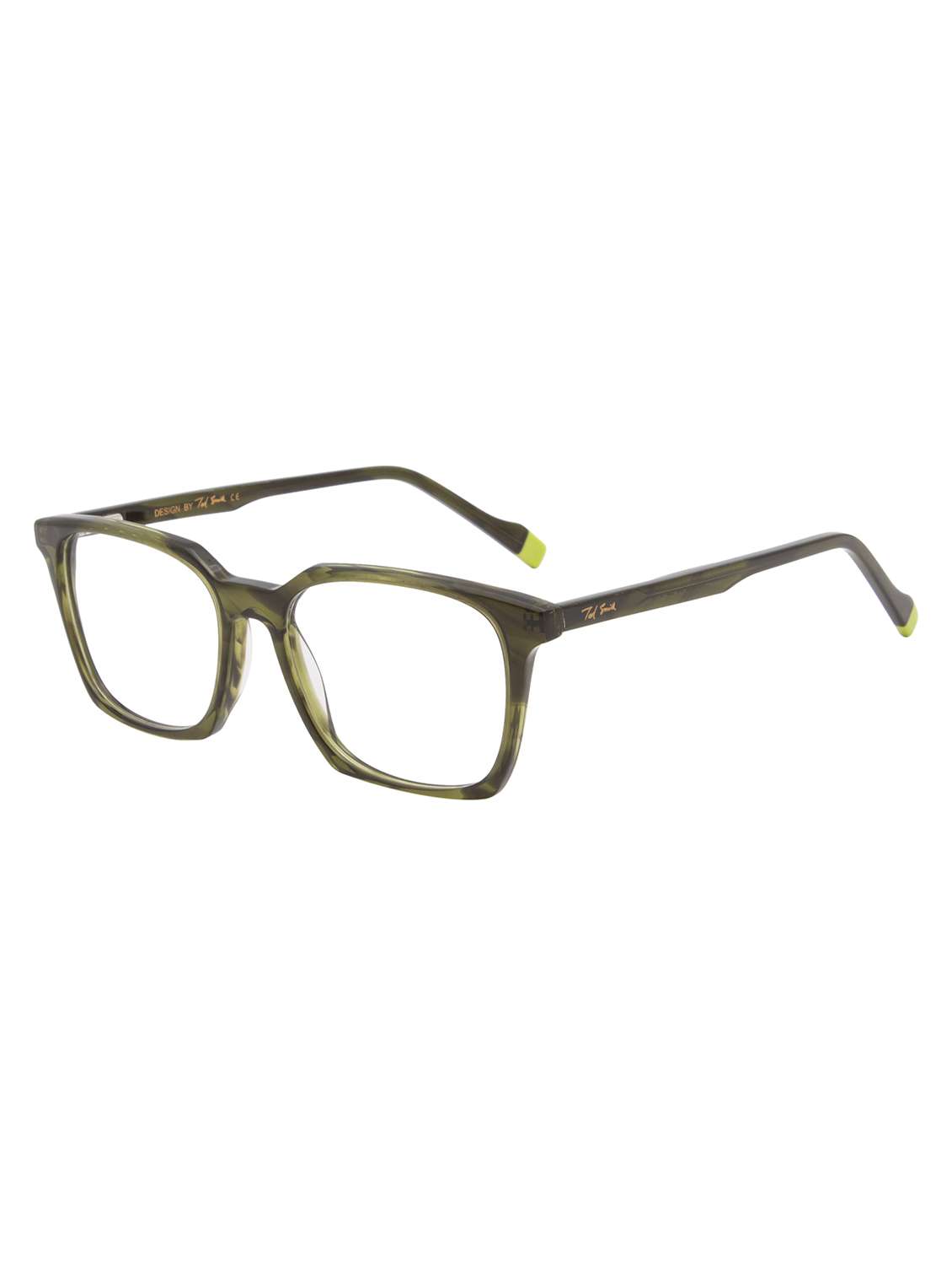 ted smith green square premium italian acetate frames for unisex - 22017766 -  Standard Image - 1