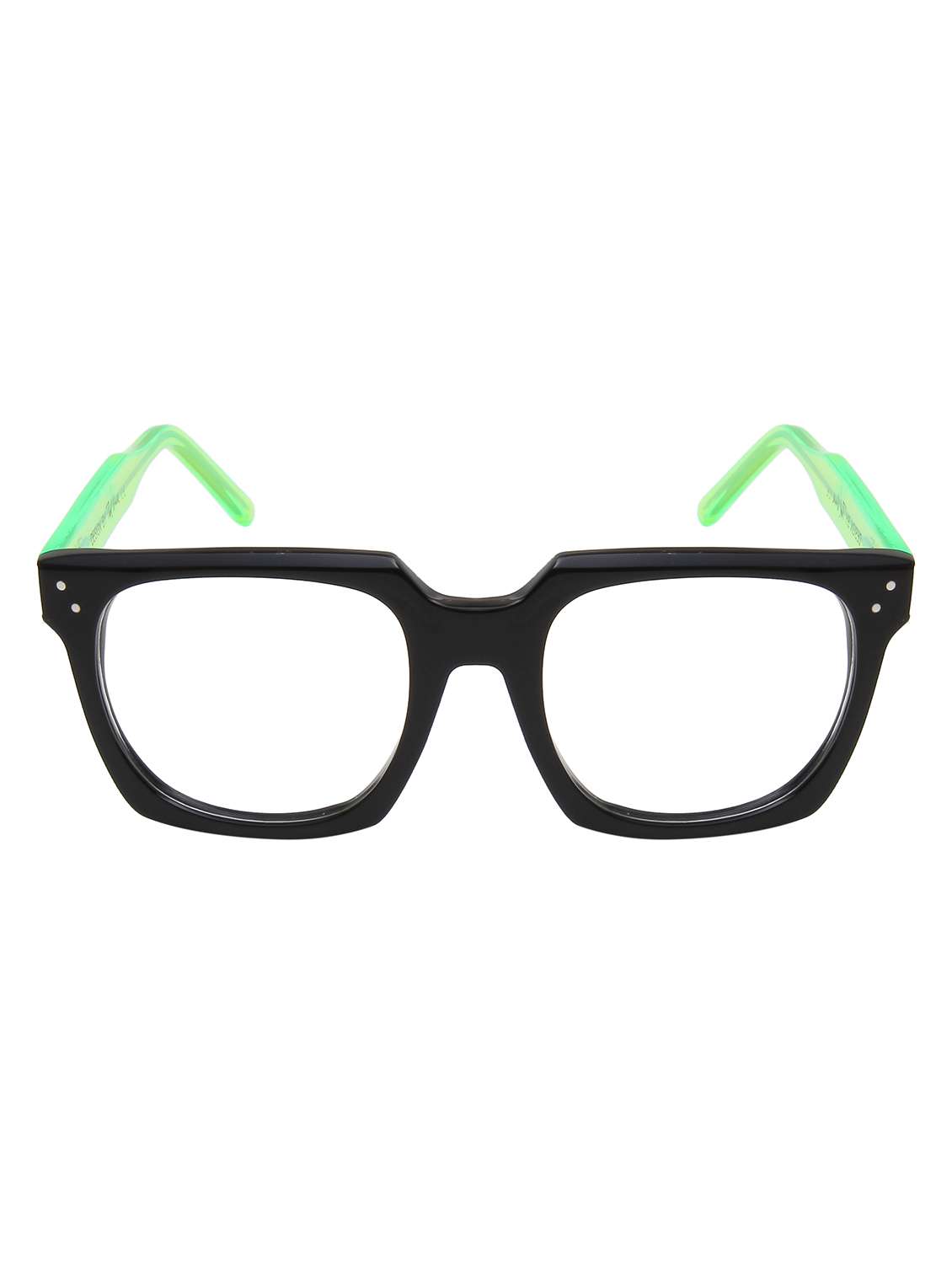 ted smith black square premium italian acetate frames for unisex - 22017768 -  Standard Image - 1