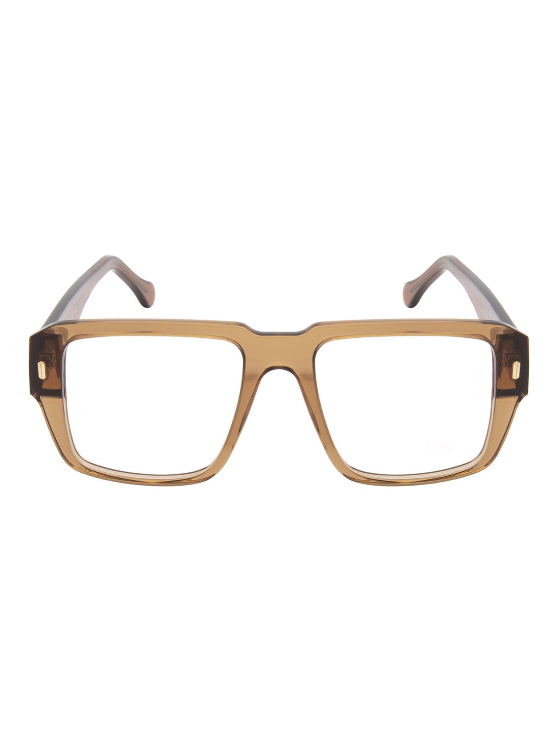 ted smith brown aviator premium italian acetate frames for unisex - 22017776 - Standard Image - 1