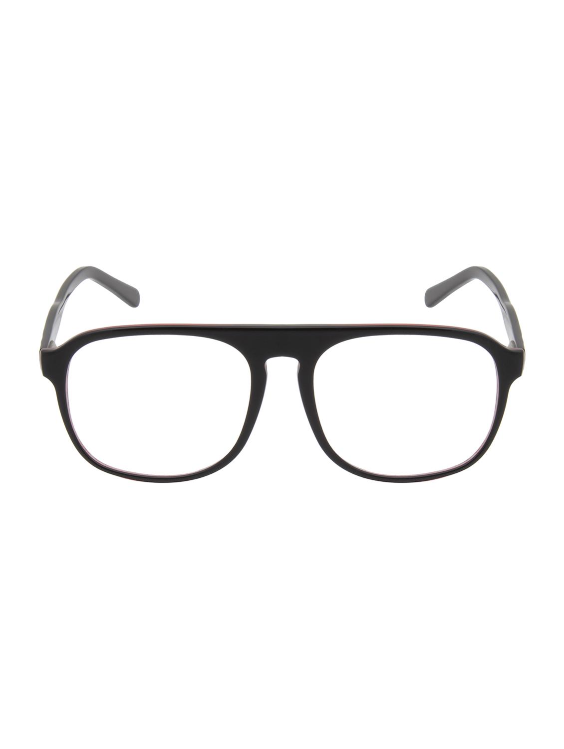 ted smith black inside maroon aviator premium italian acetate frames for unisex - 22017781 - Standard Image - 1