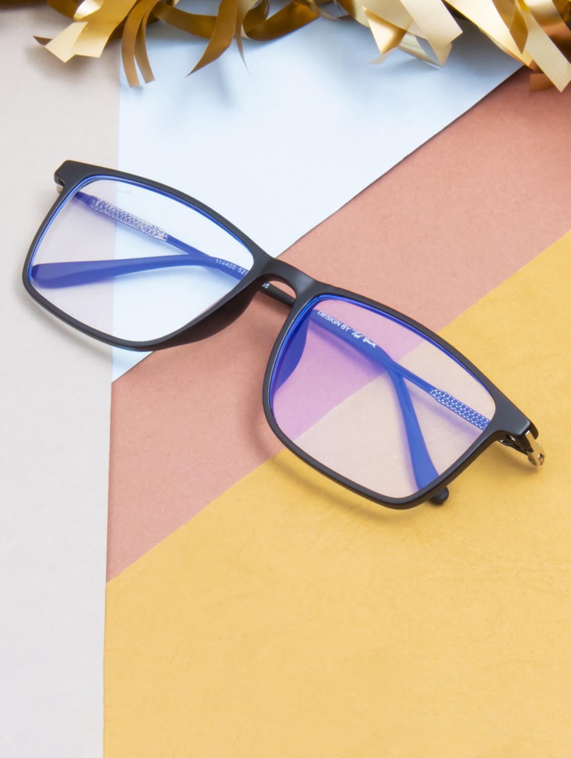 ted smith rectangle spectacles frames for men & women - 22017790 - Zoom Image - 0