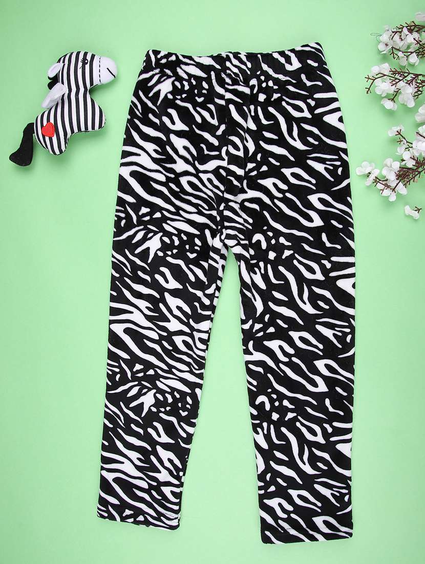 girls printed mid rise legging - 22018035 -  Standard Image - 1