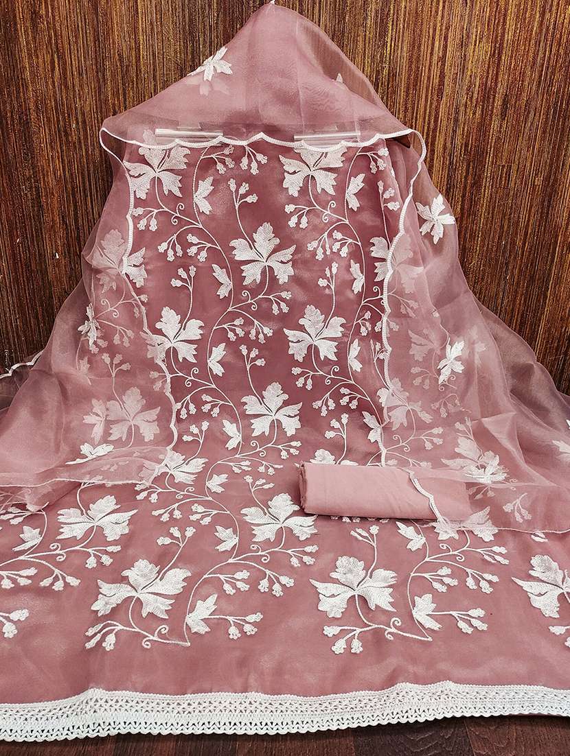 Women Floral Embroidered Unstitched Suit Set - 22018724 -  Standard Image - 1