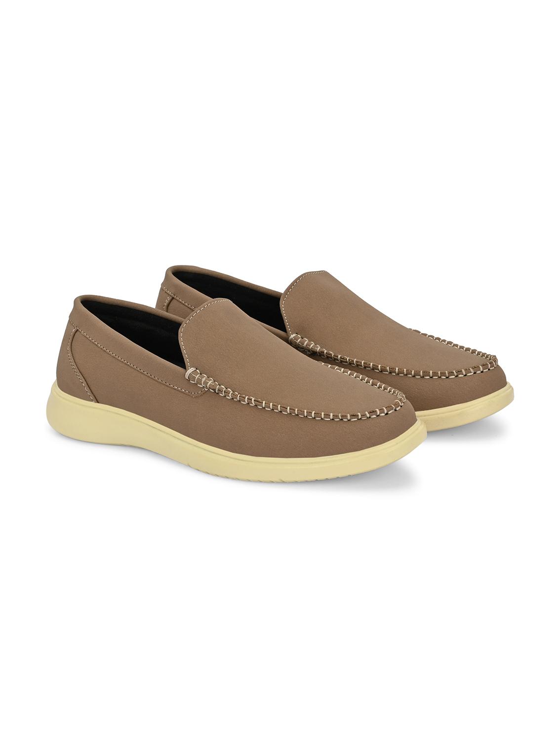 men beige slip on loafer - 22018922 - Standard Image - 1