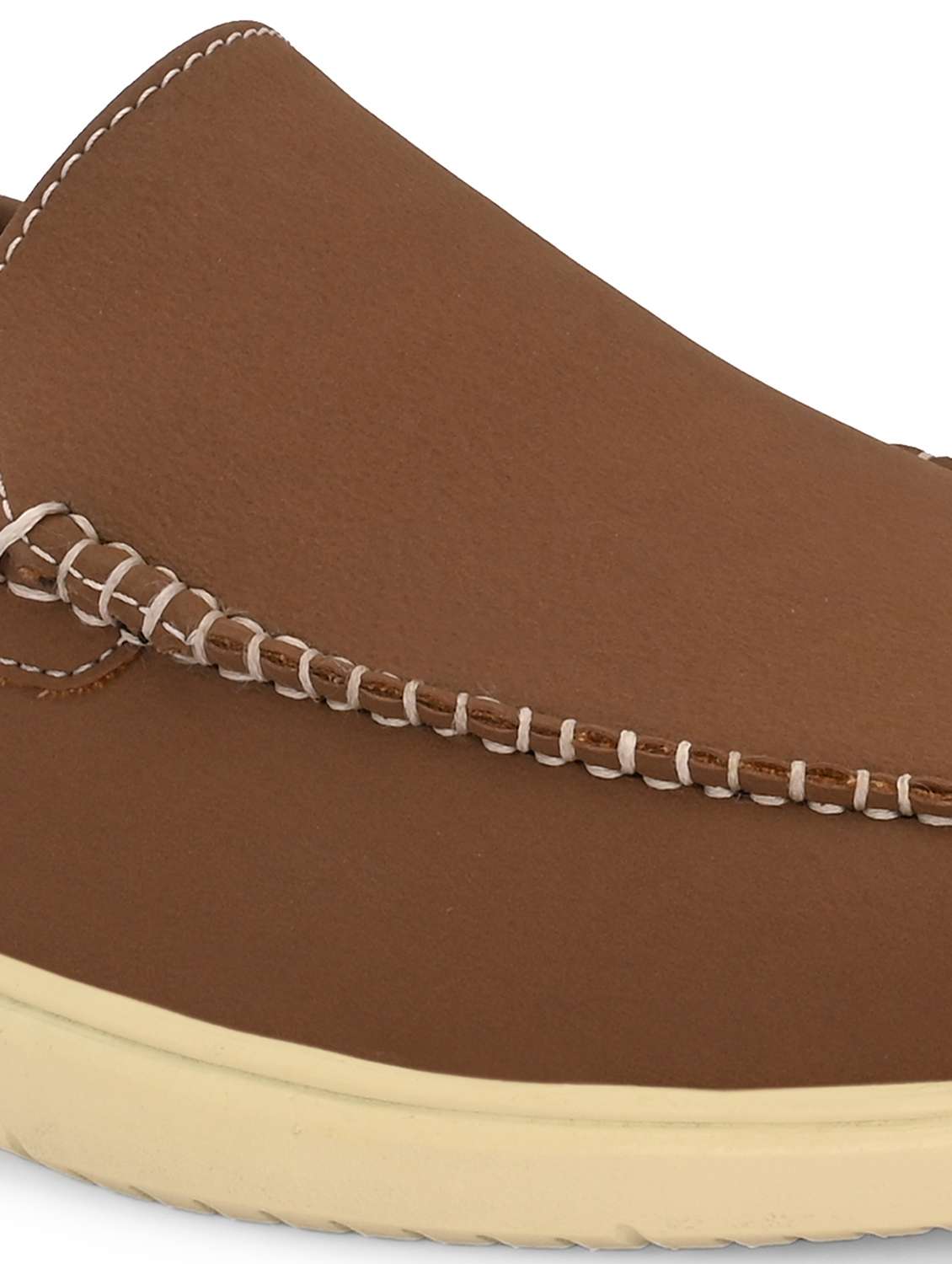 men tan slip on loafer - 22018924 - Standard Image - 4