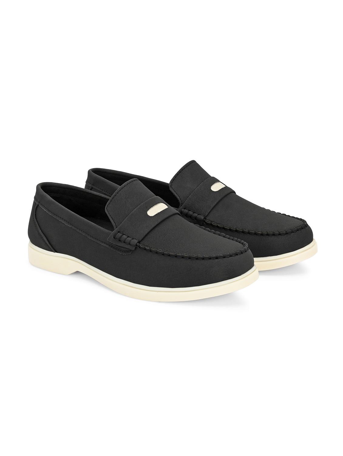 men black slip on loafer - 22018925 - Standard Image - 1
