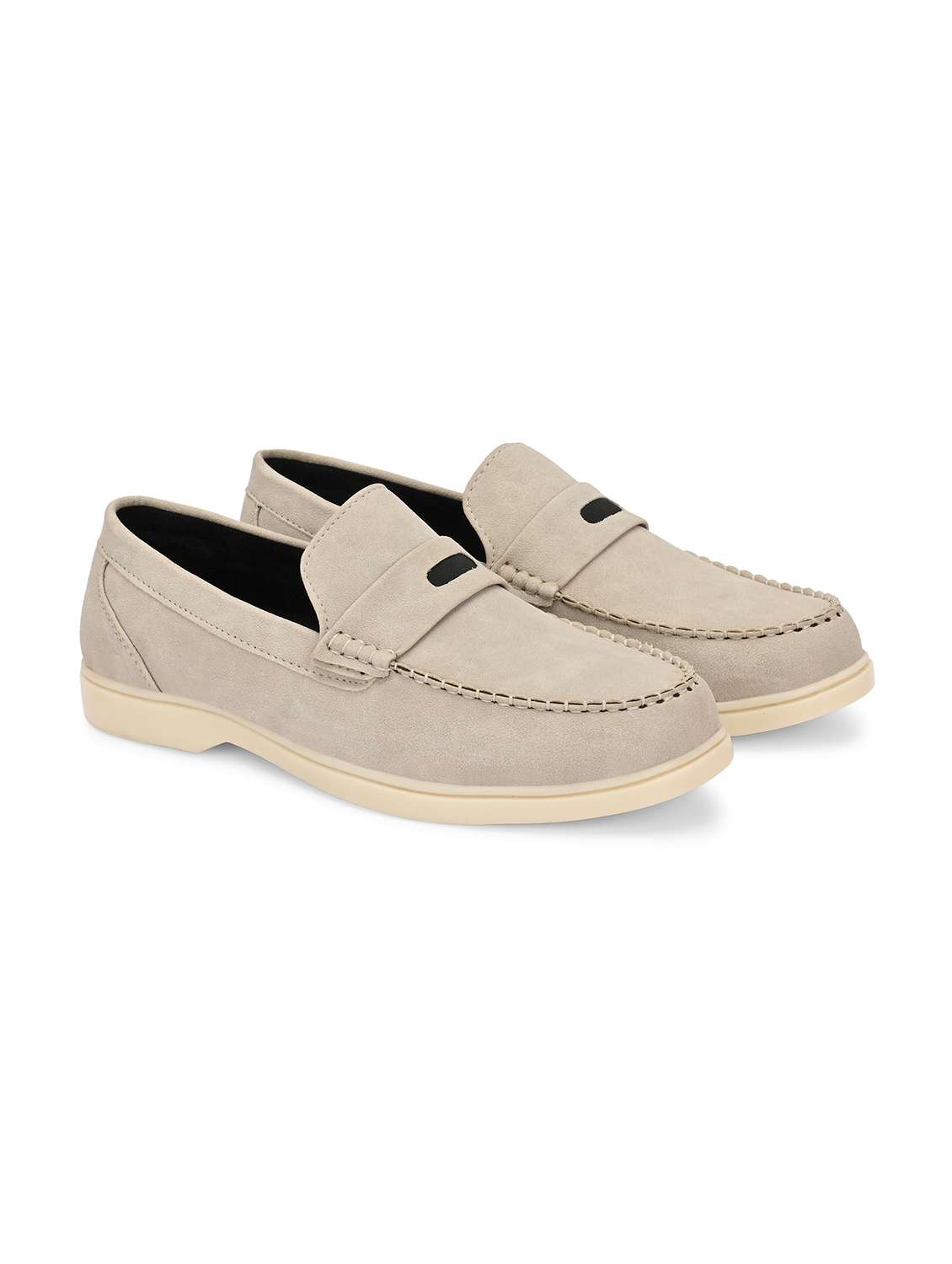 men grey slip on loafer - 22018926 -  Standard Image - 1