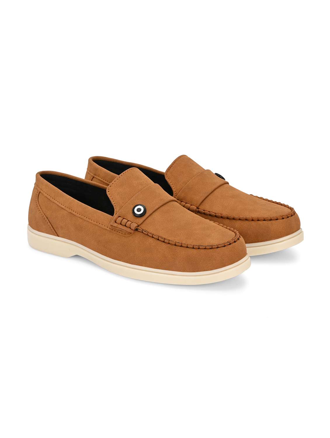 men tan slip on loafer - 22018928 - Standard Image - 1