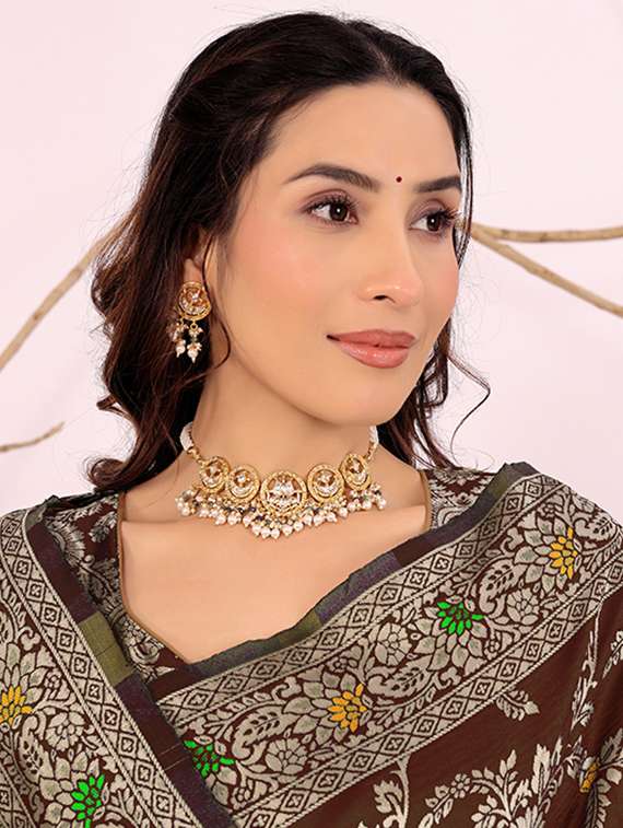 women self design banarasi saree with blouse - 22018976 -  Standard Image - 1