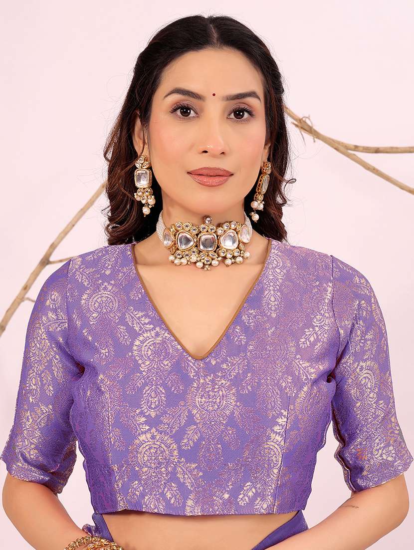 women self design banarasi saree with blouse - 22018977 -  Standard Image - 1