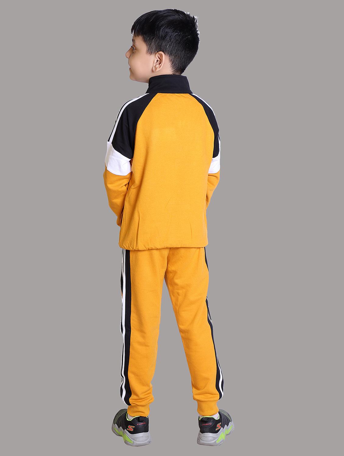 boys color blocked hooded track suit - 22019344 - Standard Image - 4