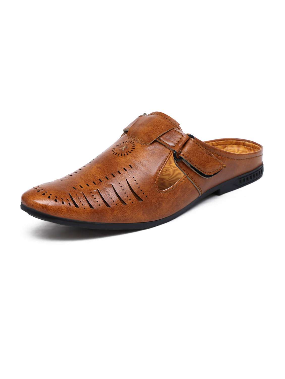 men tan slip on mule - 22019349 - Standard Image - 1