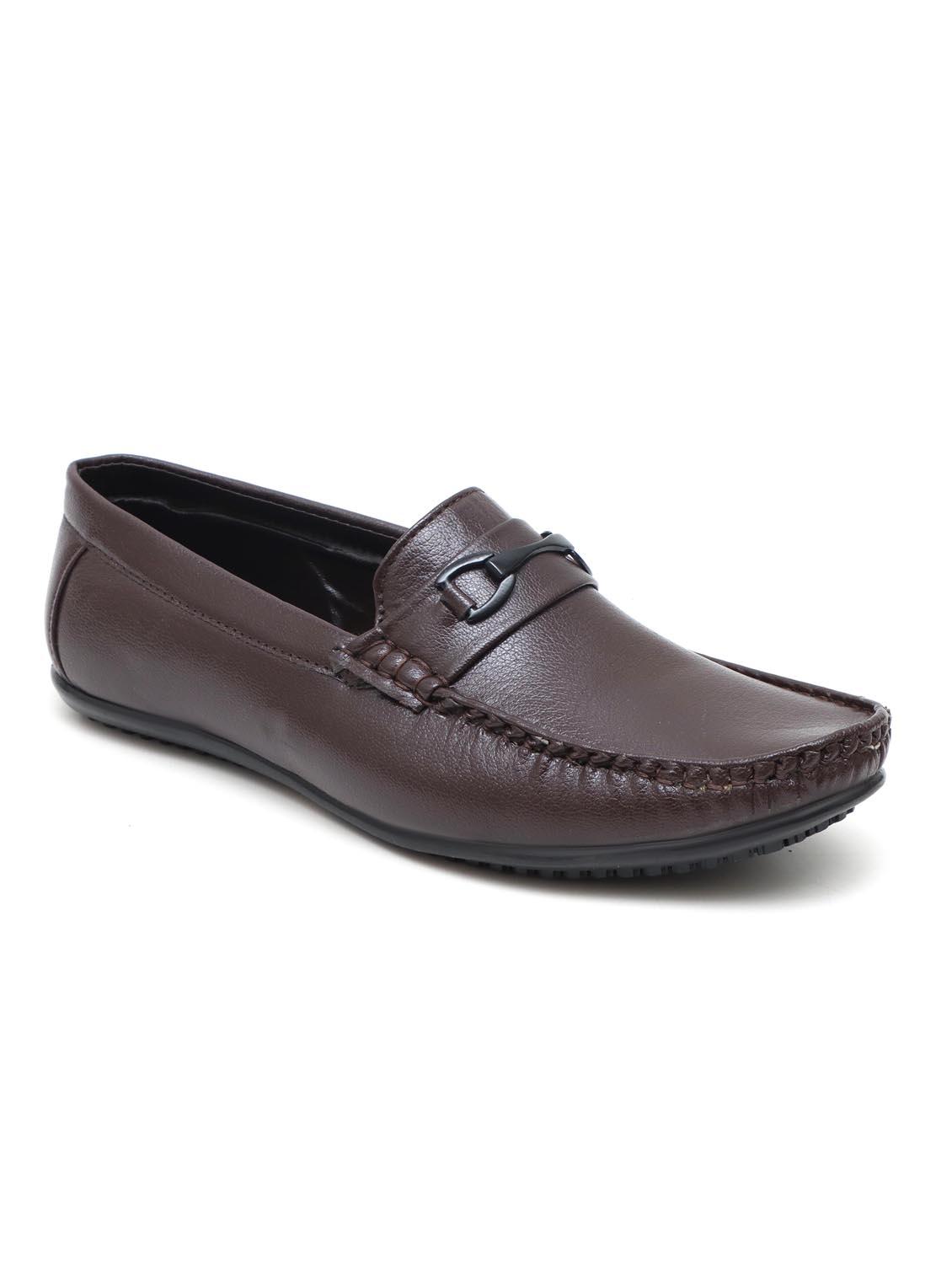 men brown slip on loafer - 22019354 -  Standard Image - 1