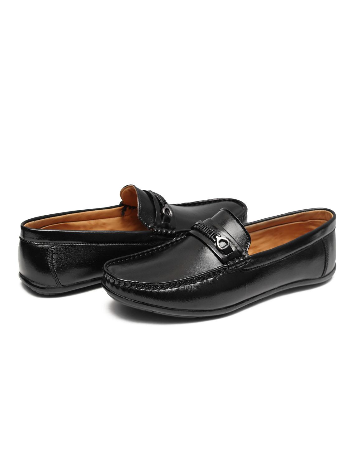 men black slip on loafer - 22019355 -  Standard Image - 1