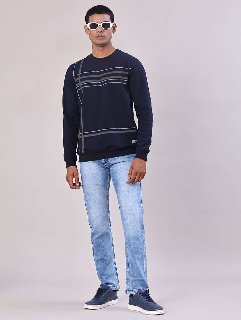 men washed mid rise full length jeans - 22019465 - Standard Image - 4