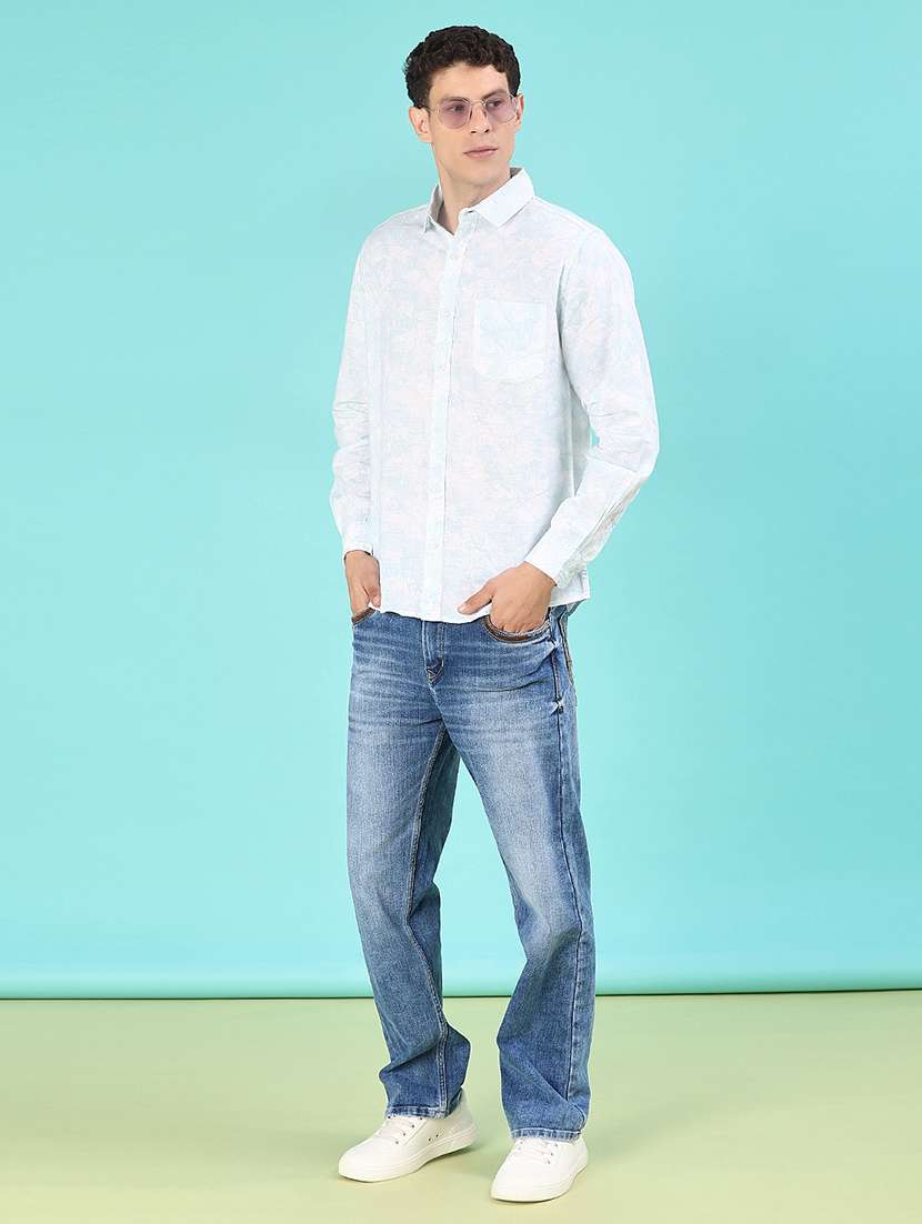 men washed mid rise full length jeans - 22019493 -  Standard Image - 4