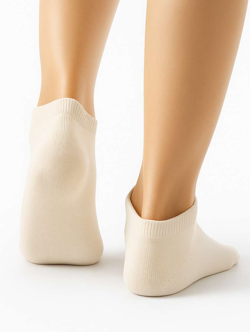 women pack of 3 ankle lngth socks - 22019705 -  Standard Image - 4