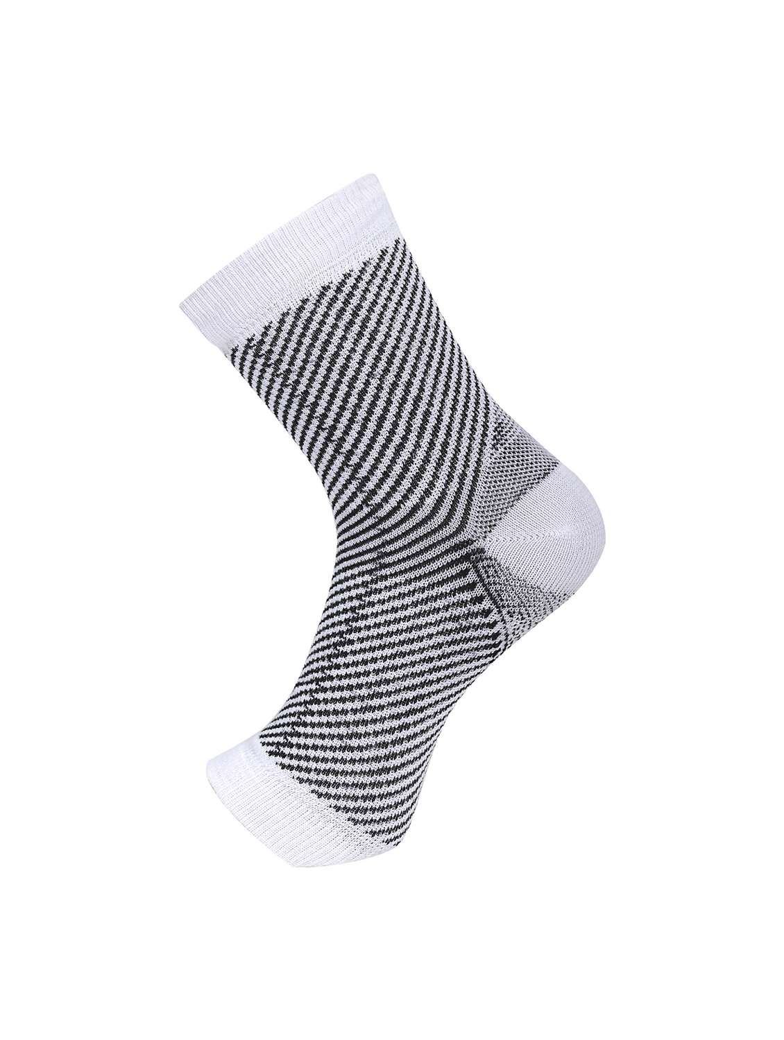 men white striped above ankle length socks - 22019719 -  Standard Image - 1