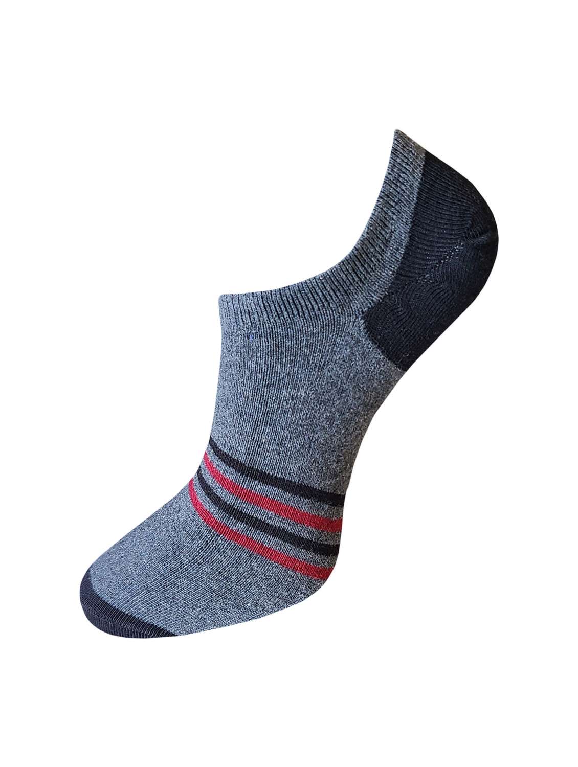 pack of 12 striped no show socks - 22019733 -  Standard Image - 4
