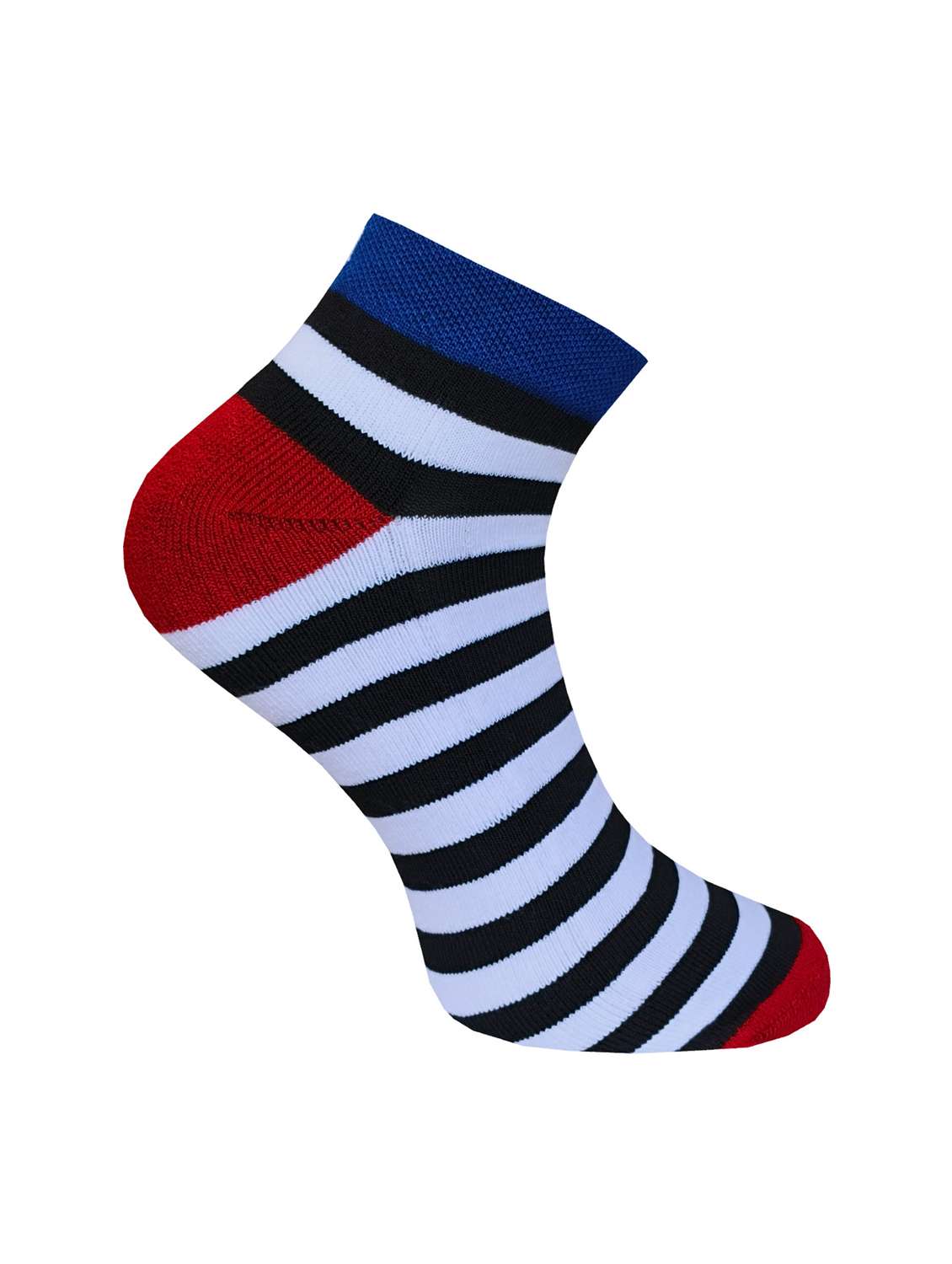  pack of 3 striped ankle length socks  - 22019739 -  Standard Image - 1
