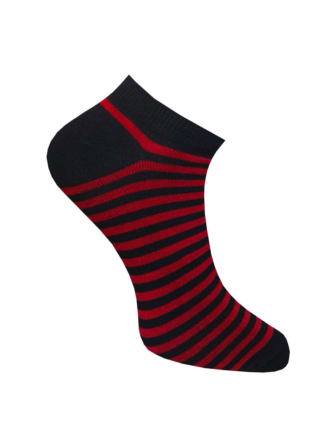  pack of 3 striped ankle length socks  - 22019743 -  Standard Image - 1