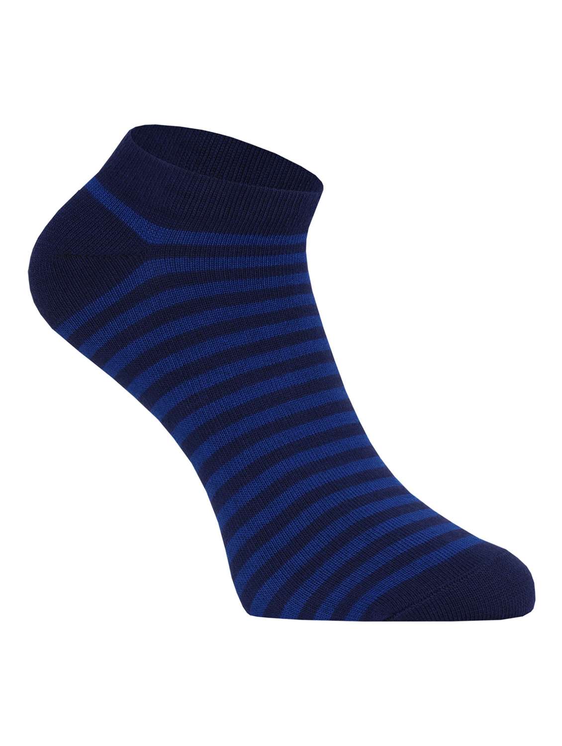  pack of 3 striped ankle length socks  - 22019744 -  Standard Image - 1
