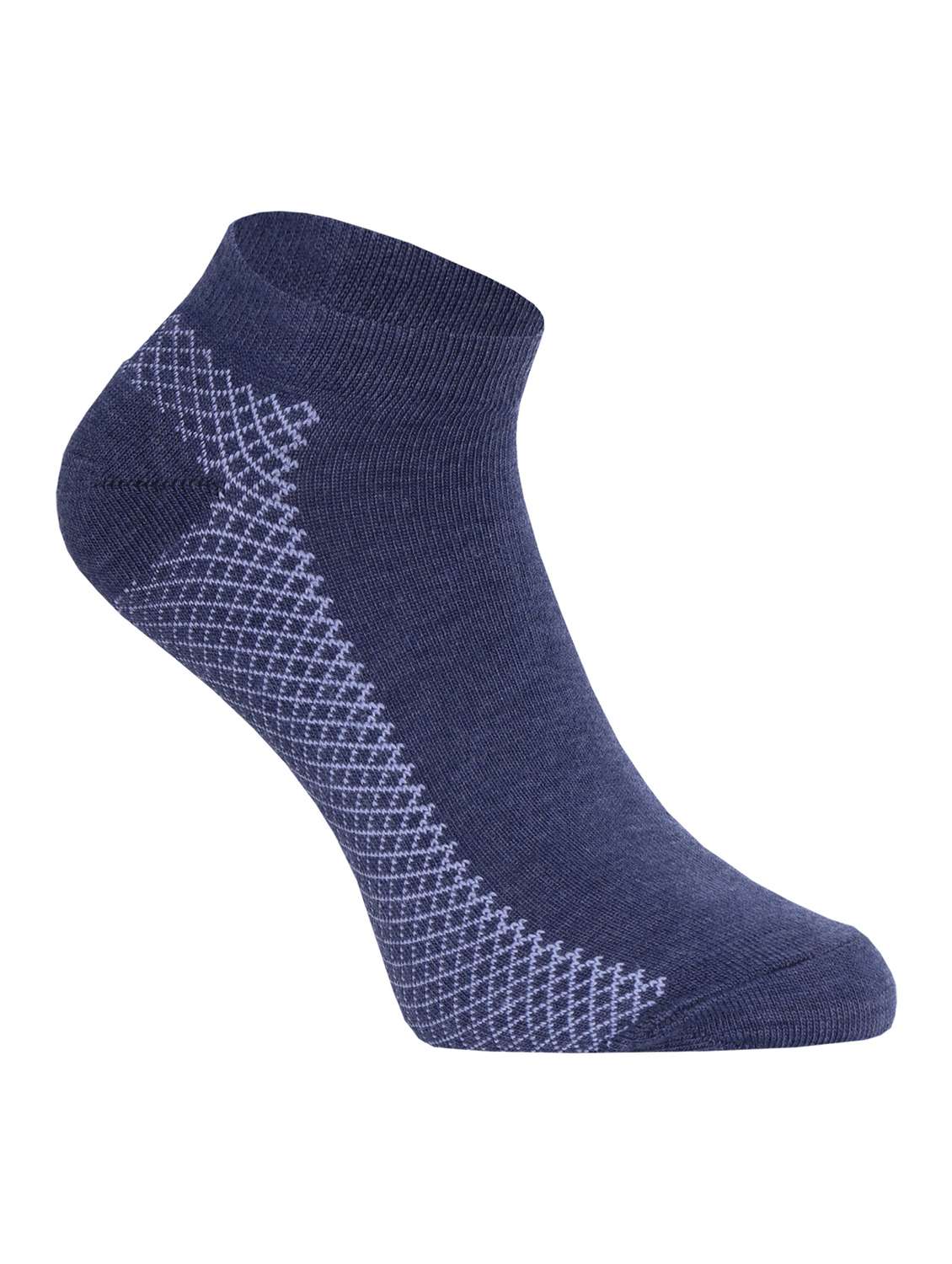 pack of 3 printed ankle length socks - 22019760 -  Standard Image - 1