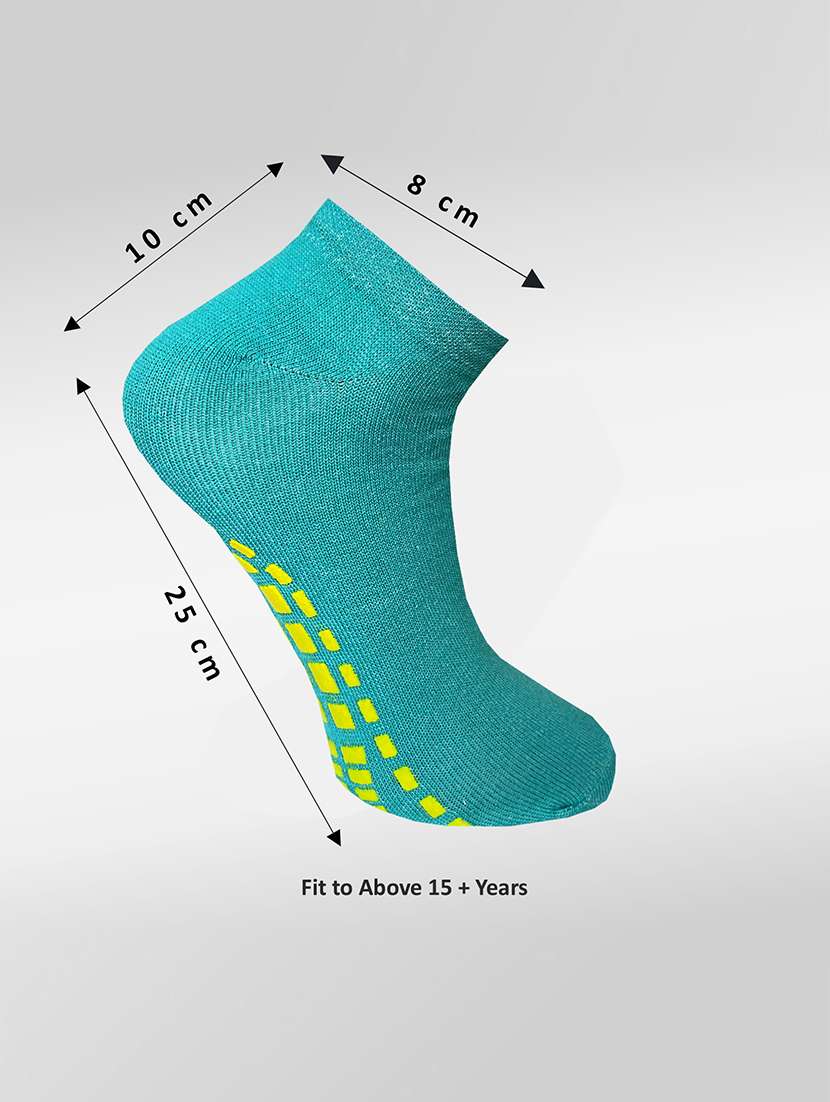 women solid ankle length socks - 22019862 -  Standard Image - 1